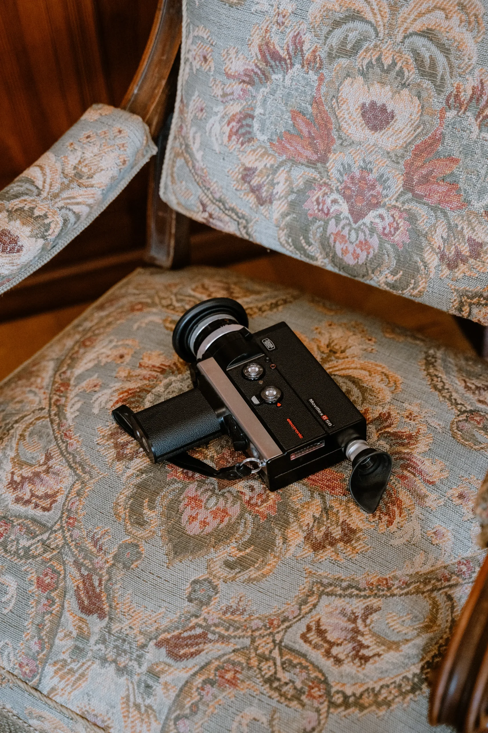 Kameraausrüstung für Hochzeitsfotografie auf Schloss Ribbeck